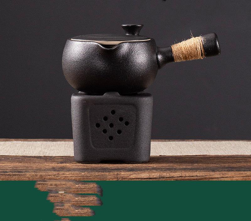 Elegant Japanese Tea Set, Pot, Cups, Tray and Stand - Cupify