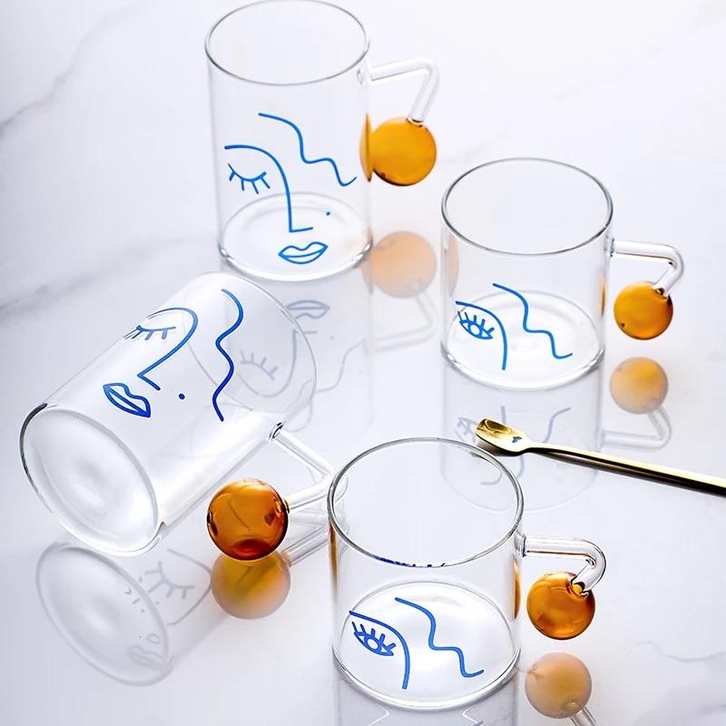 Abstract Glass Mug - Cupify