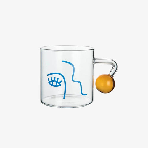 Abstract Glass Mug - Cupify
