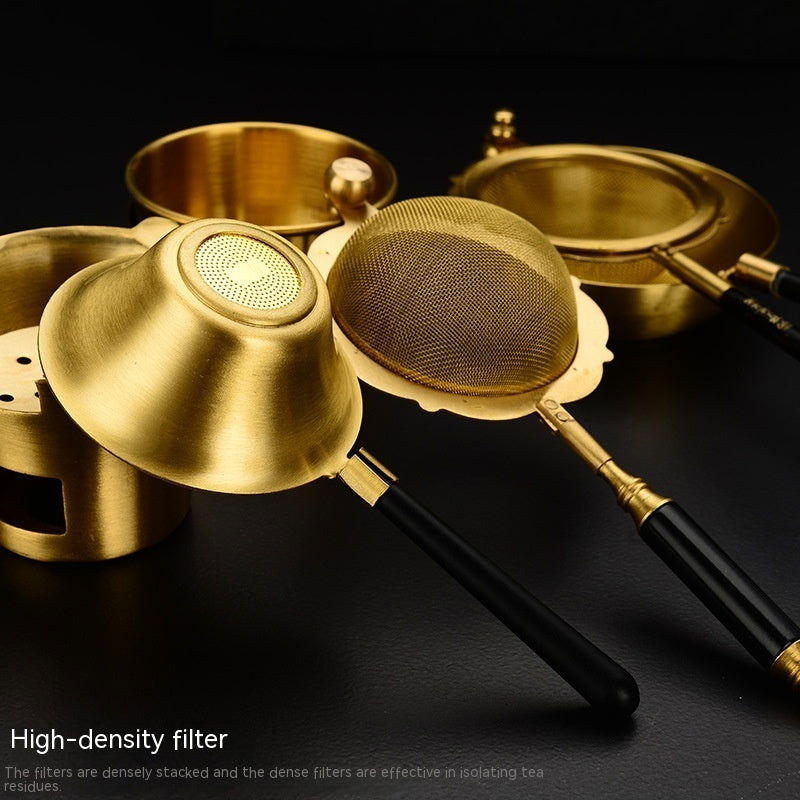 Brass Tea Strainer Infuser - Cupify