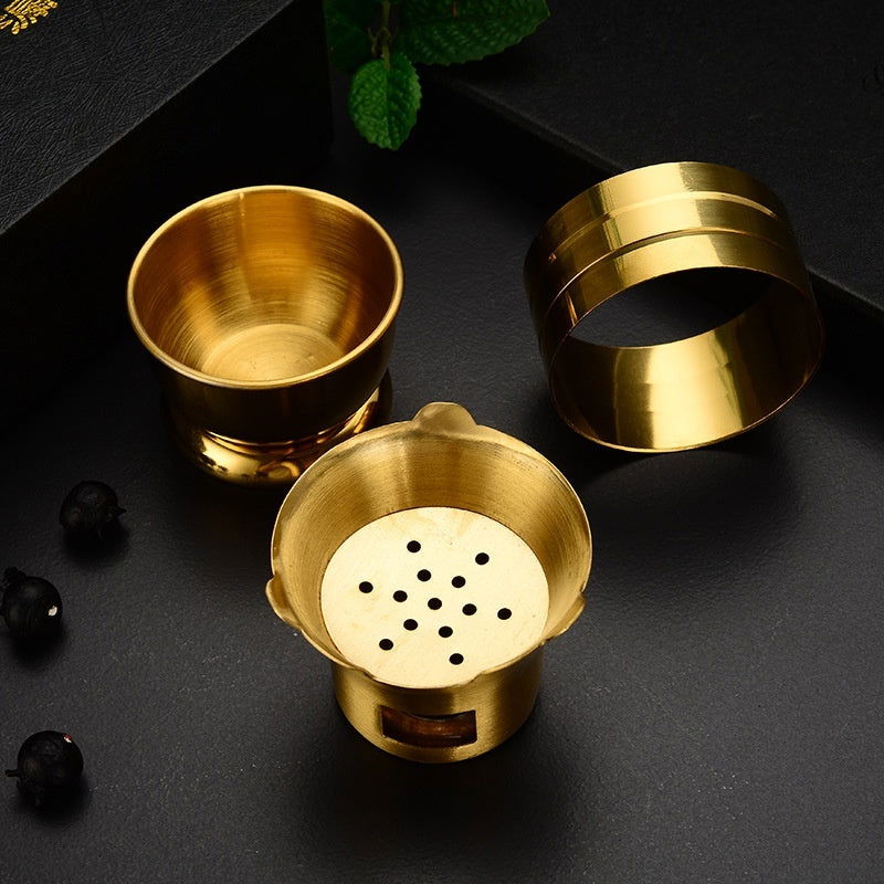 Brass Tea Strainer Infuser - Cupify