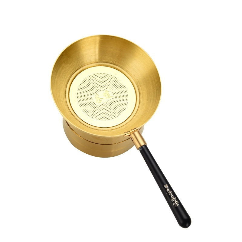 Brass Tea Strainer Infuser - Cupify