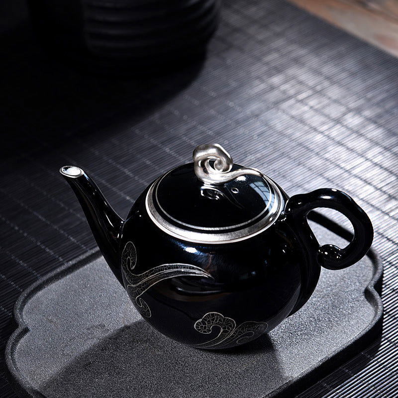 Glazed Ceramic Tea Pot - Cupify