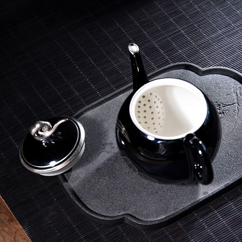 Glazed Ceramic Tea Pot - Cupify