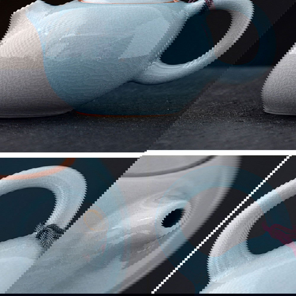 Glazed Ceramic Tea Pot - Cupify