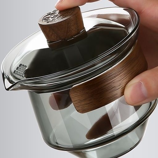 Modern Stylish Glass Tea Pot - Cupify
