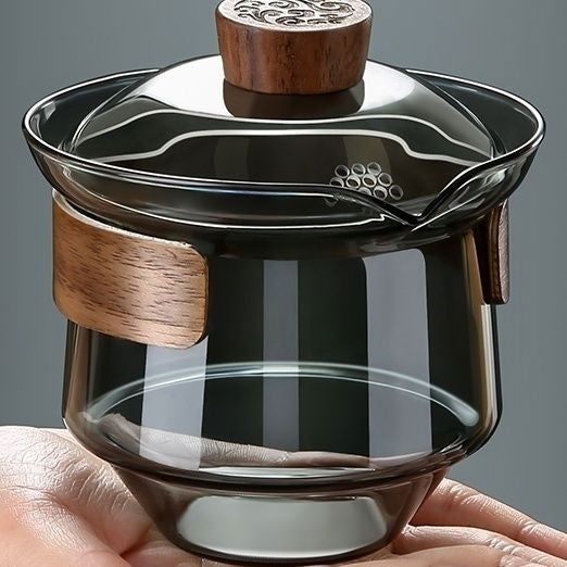 Modern Stylish Glass Tea Pot - Cupify