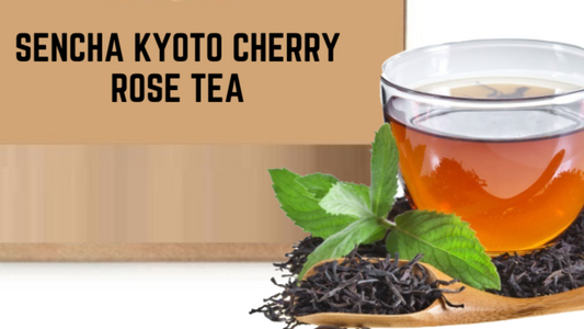 Sencha Kyoto Cherry Rose Green Tea - Cupify Cupify