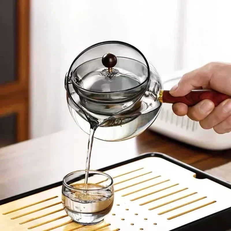 Super Cool Glass Teapot with Integrated Infuser - Cupify
