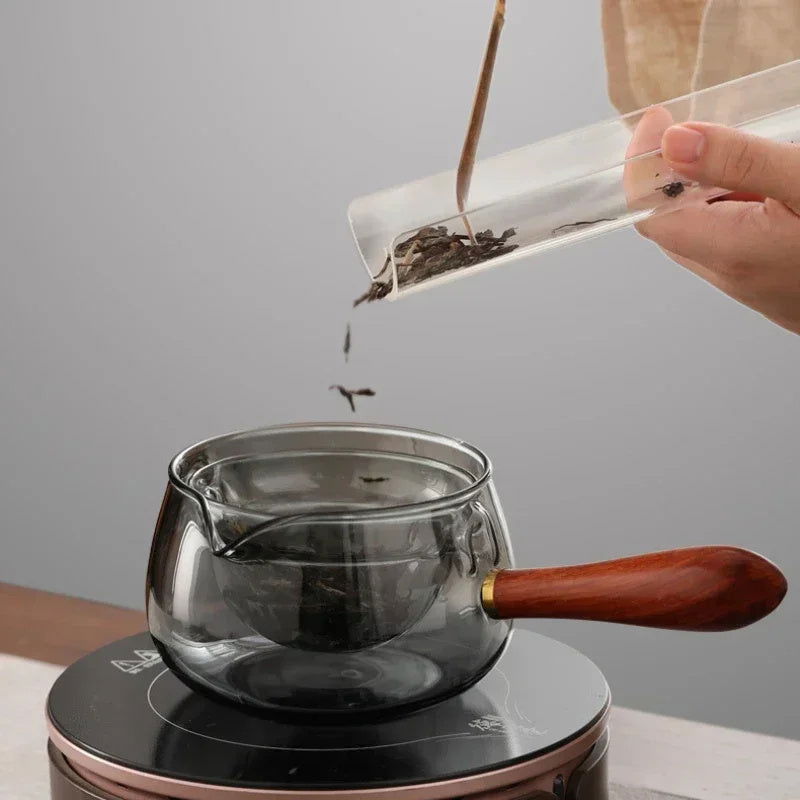 Super Cool Glass Teapot with Integrated Infuser - Cupify
