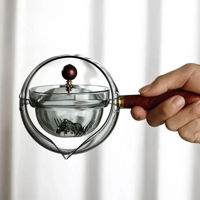 Super Cool Glass Teapot with Integrated Infuser - Cupify