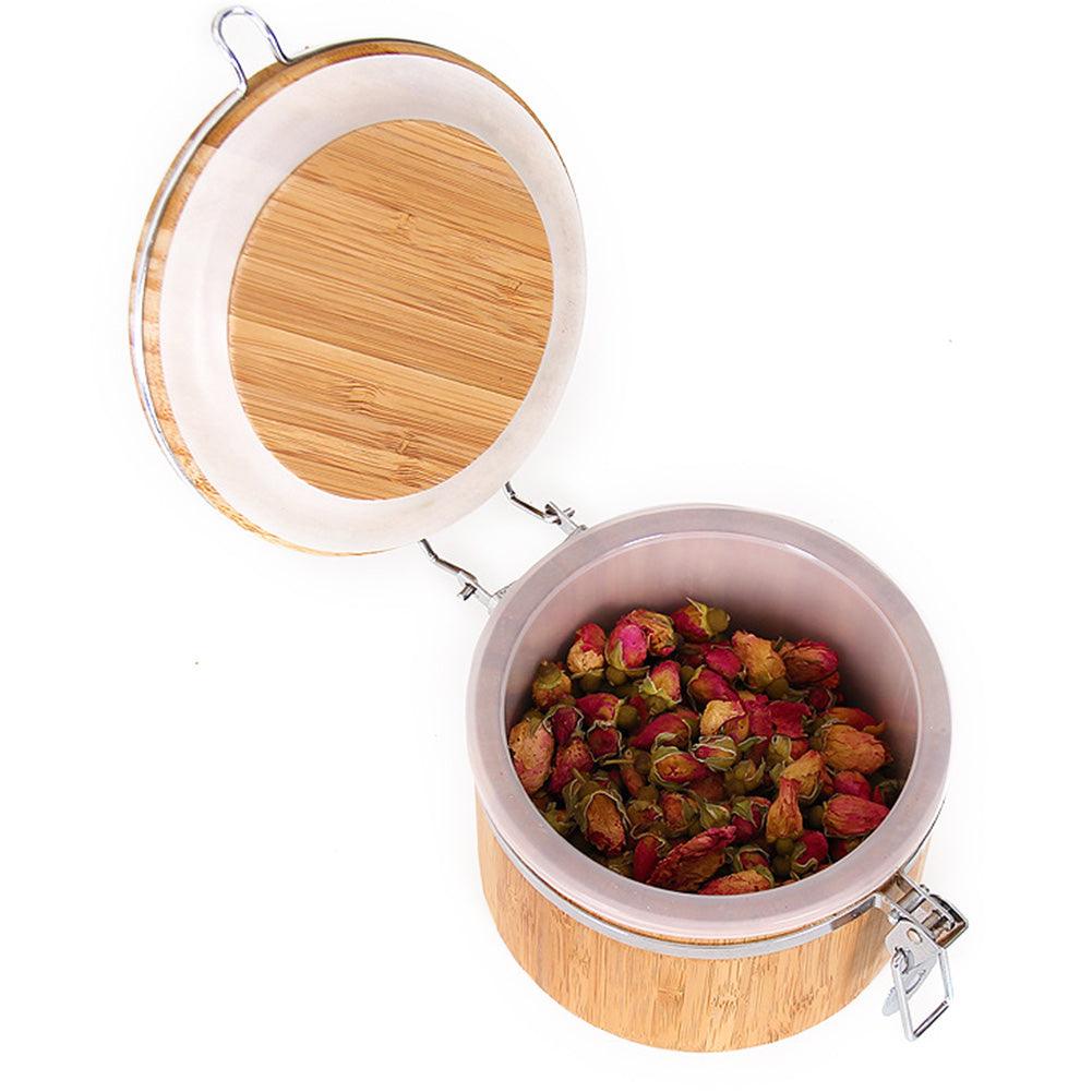 Bamboo Airtight Tea Storage Pot - Cupify