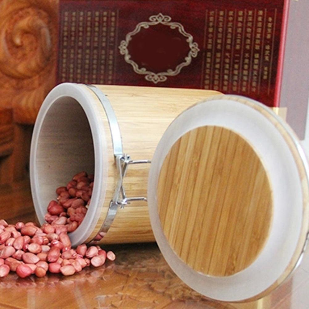 Bamboo Airtight Tea Storage Pot - Cupify