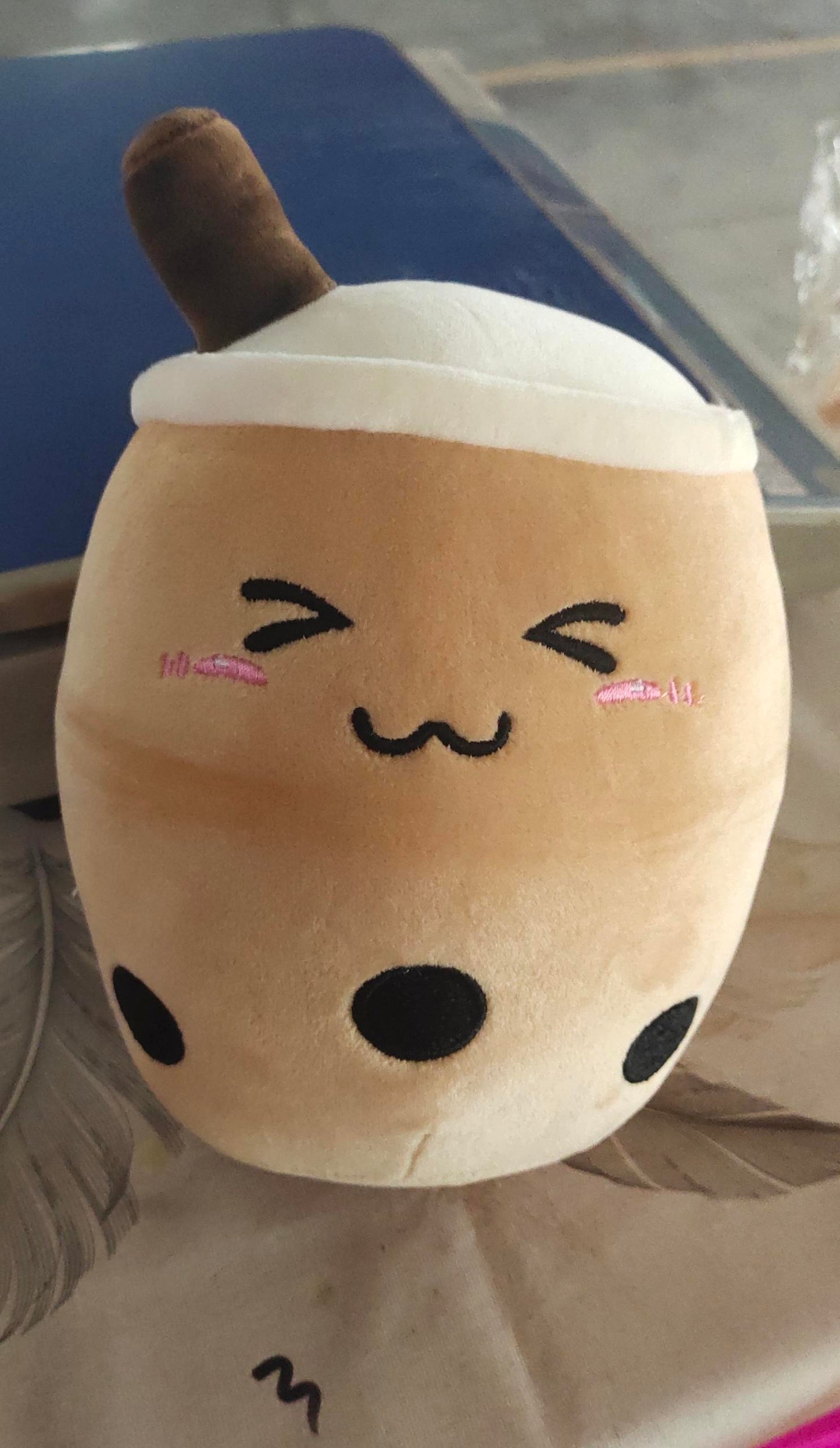 Bubble Milk Boba Tea Fruit Pillow Sooo Cute and Soft - Cupify