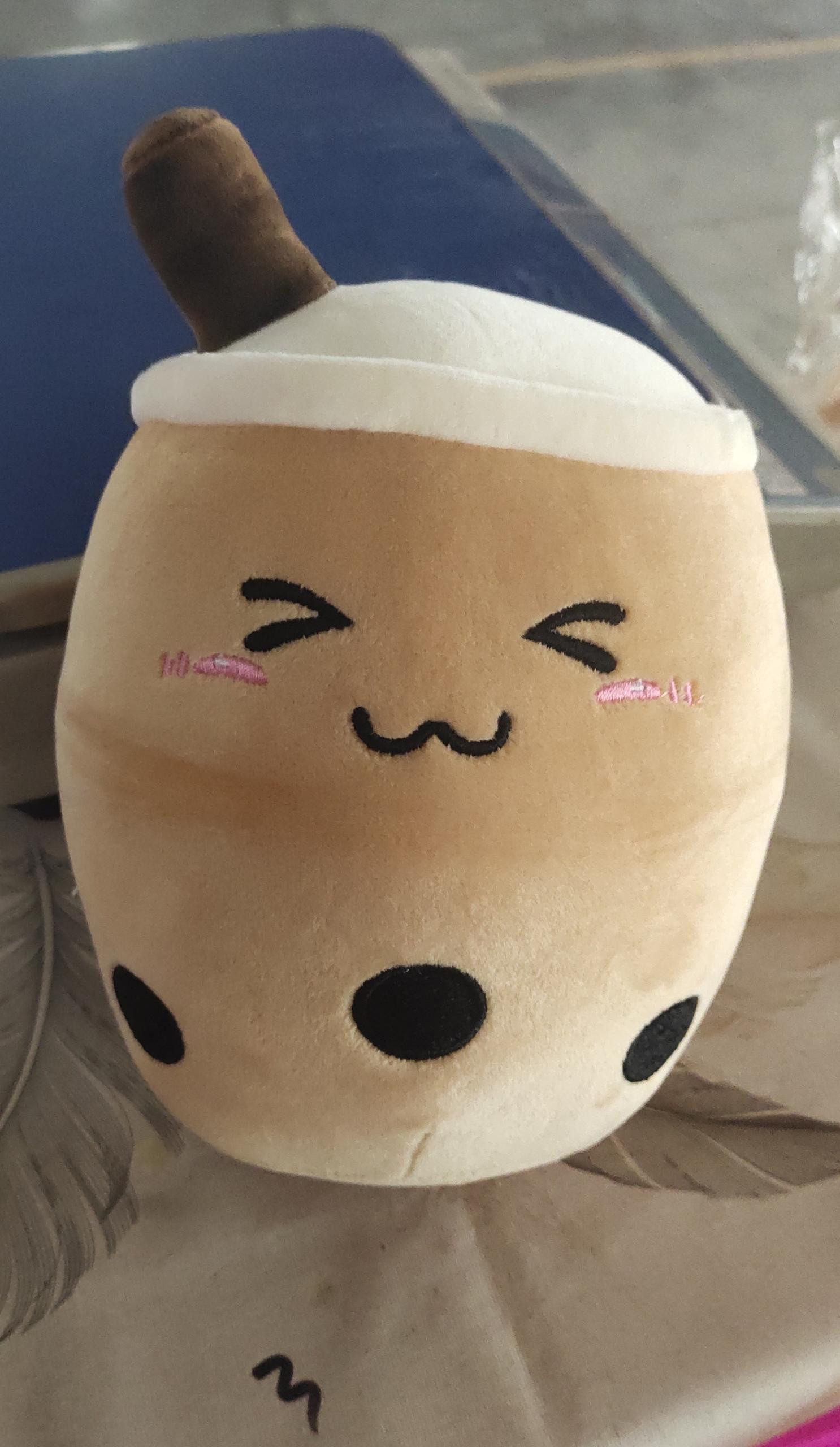 Bubble Milk Boba Tea Fruit Pillow Sooo Cute and Soft - Cupify