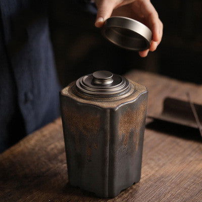 Ceramic Stoneware Airtight Jar - Cupify