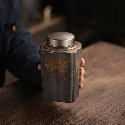 Ceramic Stoneware Airtight Jar - Cupify