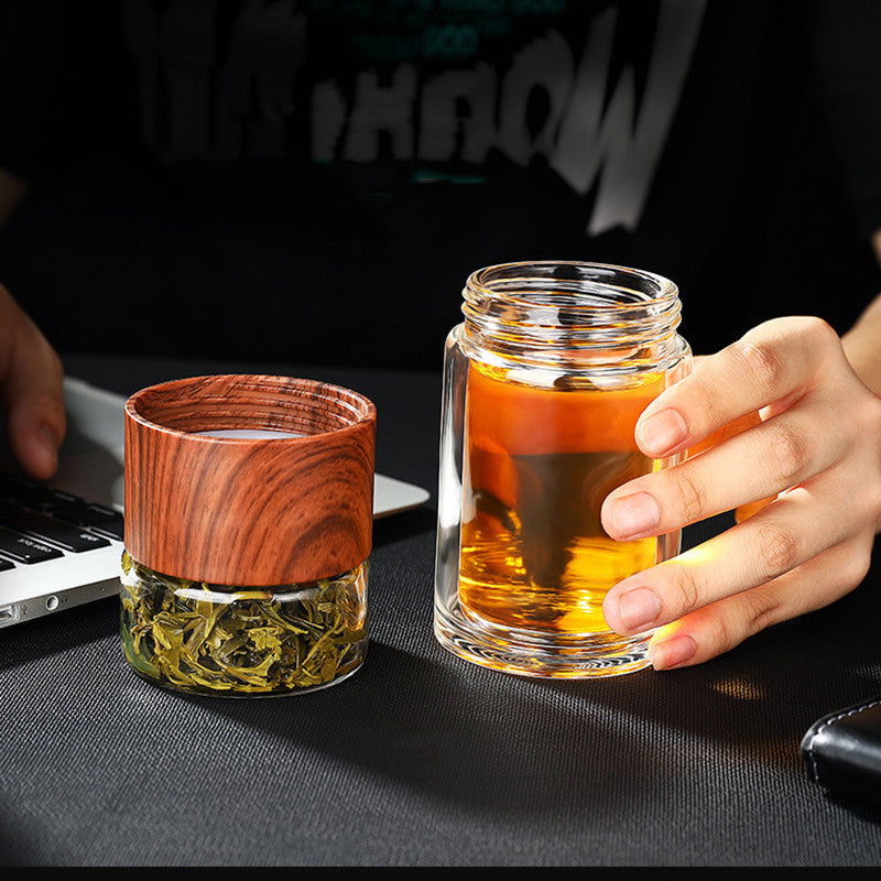 Tea Separation Portable Tea Bottle with Case - Cupify