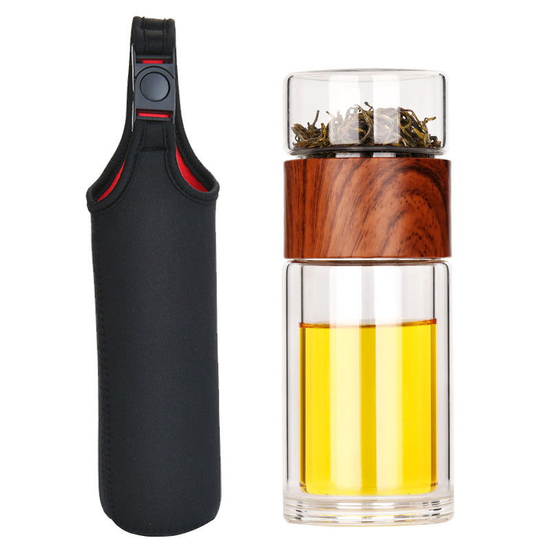 Tea Separation Portable Tea Bottle with Case - Cupify