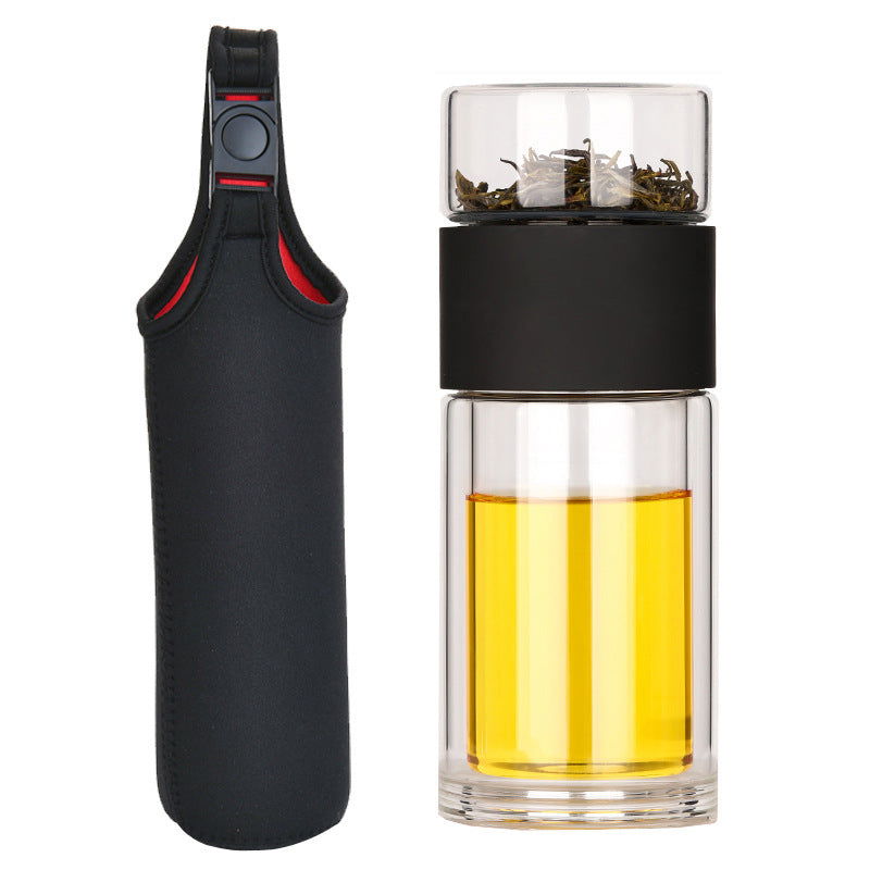 Tea Separation Portable Tea Bottle with Case - Cupify