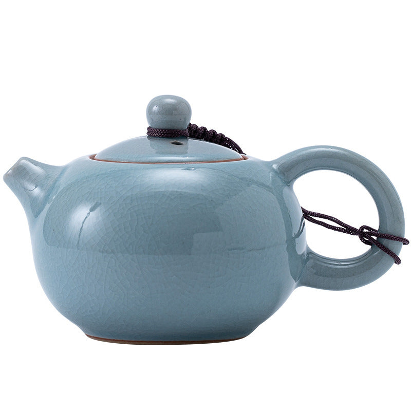 Glazed Ceramic Tea Pot