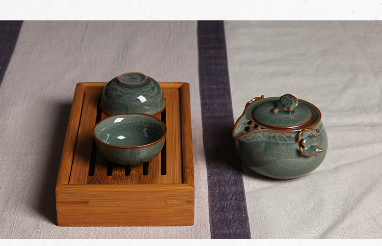 Ceramic tea set