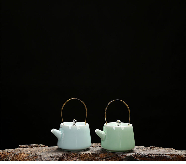 Celadon tea set