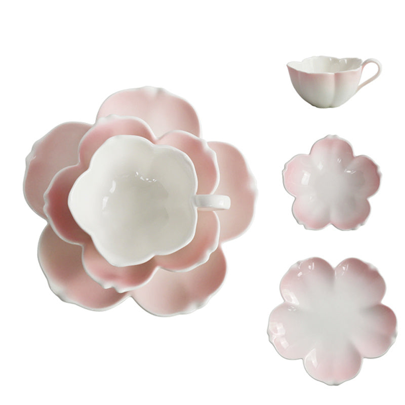 English Flower Tea Cup Set