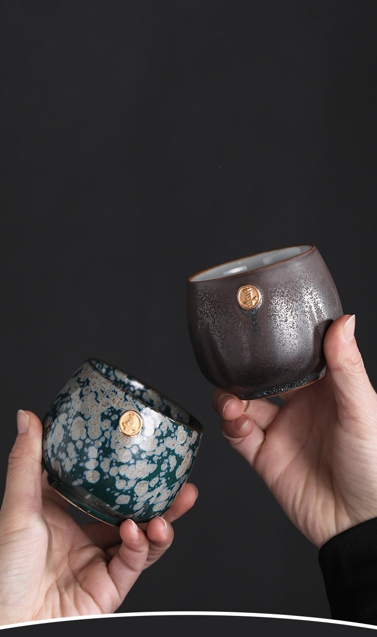 Japanese Style Kiln Changing Tea Cup