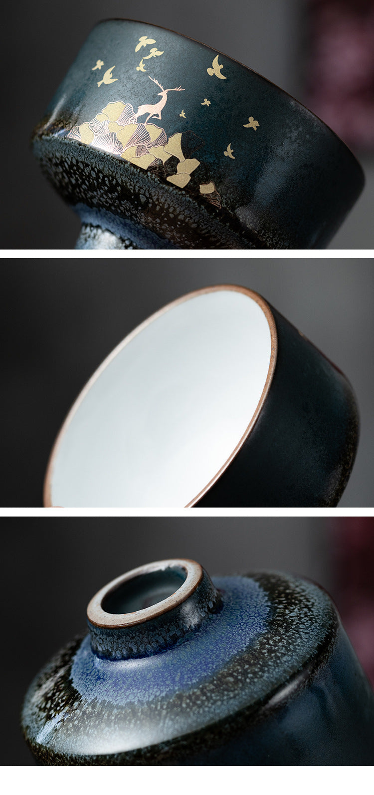 Color Glazed Ceramic Tea Set