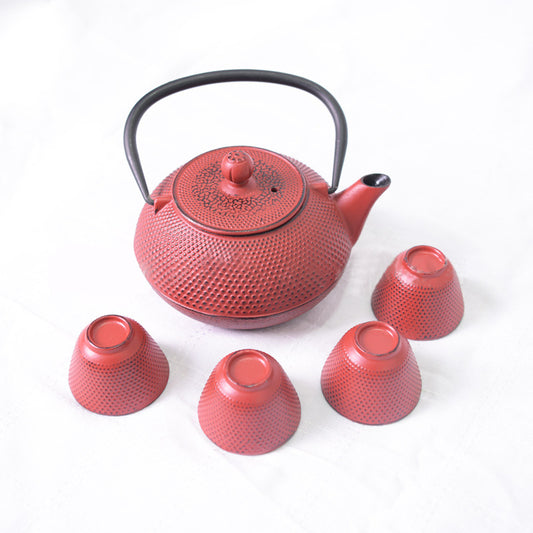 Traditional Cast Iron Tea Set