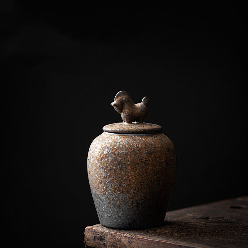 Minimalist Sealed Ceramic Tea Storage