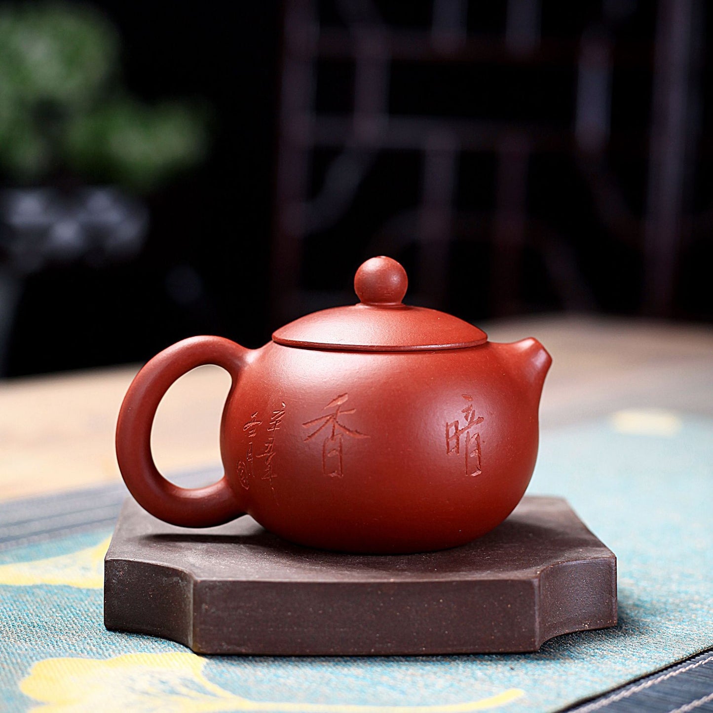 Handmade Purple Clay Dahongpao Tea Pot