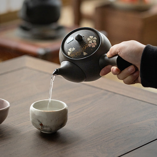 Traditional Ceramic Hand Painted Tea Pot