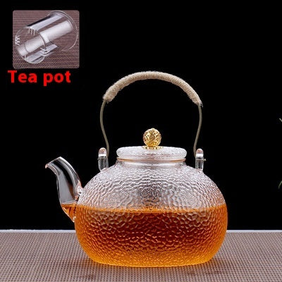 Glass Handled Tea Pot