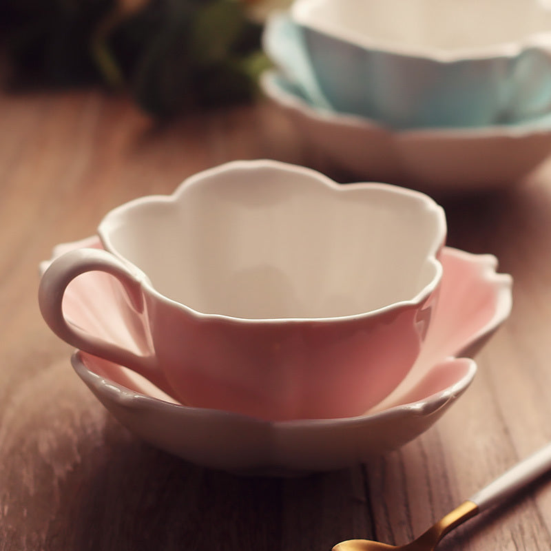 English Flower Tea Cup Set