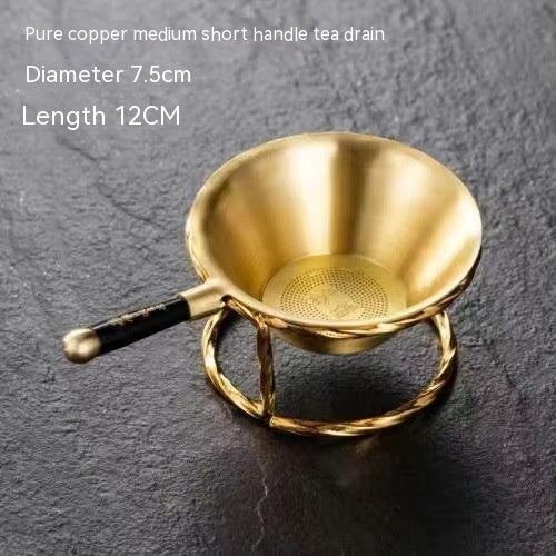 Brass Tea Strainer Infuser