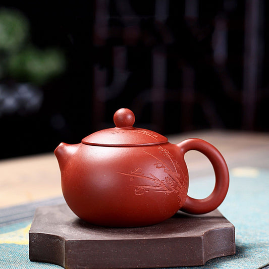 Handmade Purple Clay Dahongpao Tea Pot