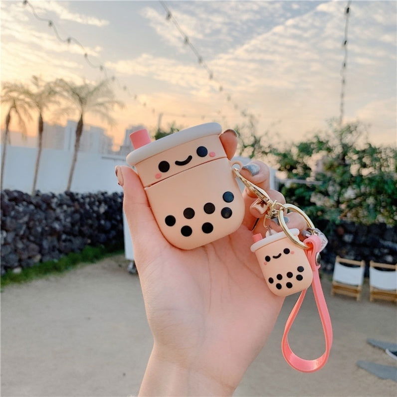 Boba Milk Tea Key Chain and Airpod Case - Cupify