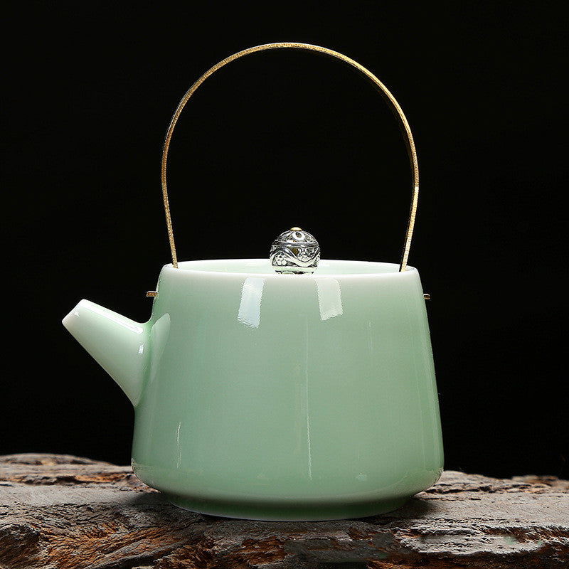 Celadon tea set - Cupify