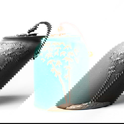 Ceramic Hand-painted Sealed Tea Storage Pot - Cupify