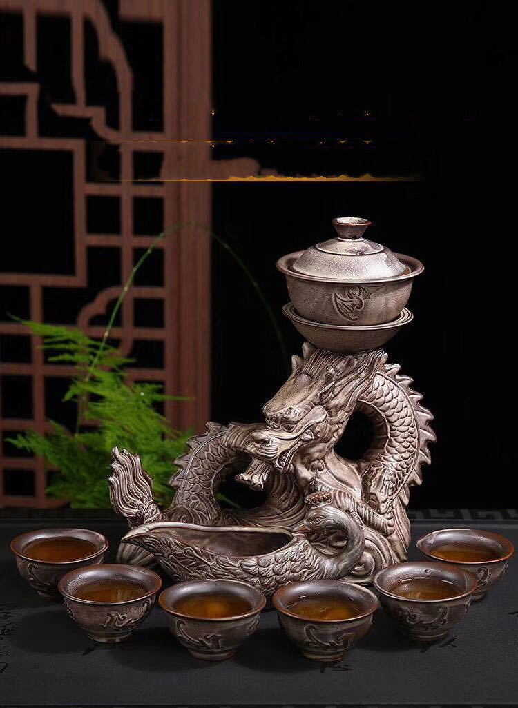 Ceramic Xianglong Tea Set - Cupify