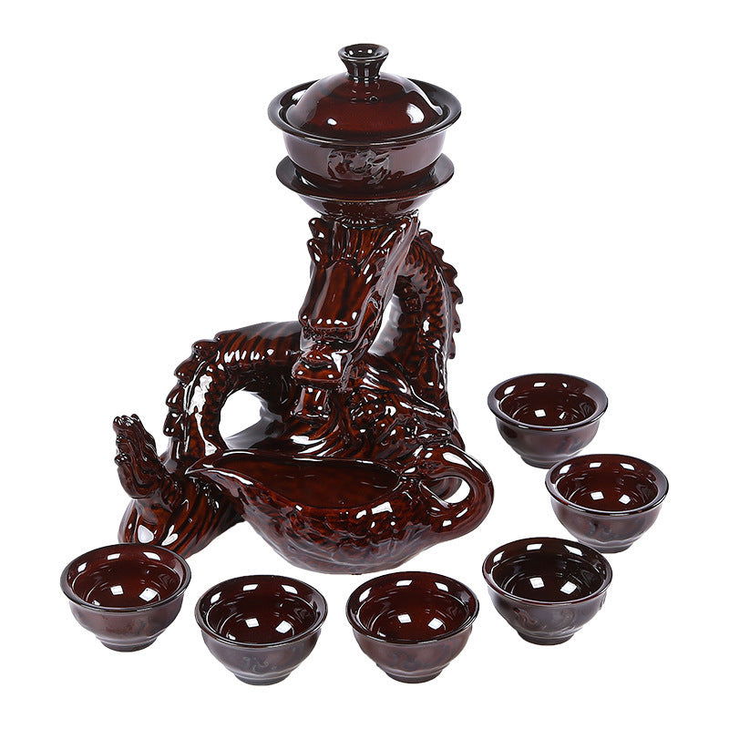 Ceramic Xianglong Tea Set - Cupify