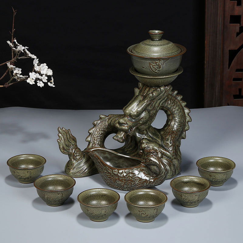 Ceramic Xianglong Tea Set - Cupify