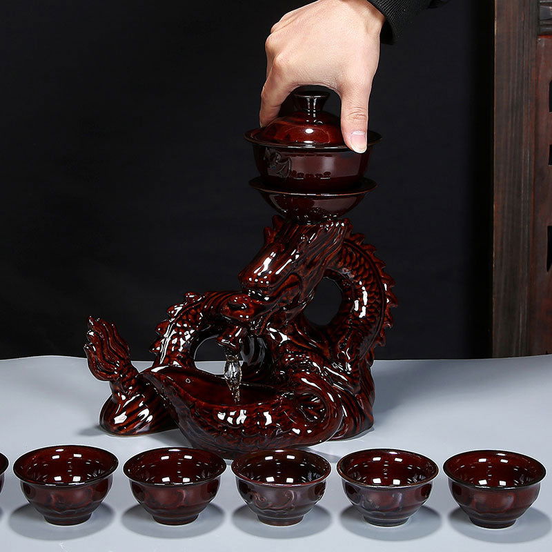 Ceramic Xianglong Tea Set - Cupify