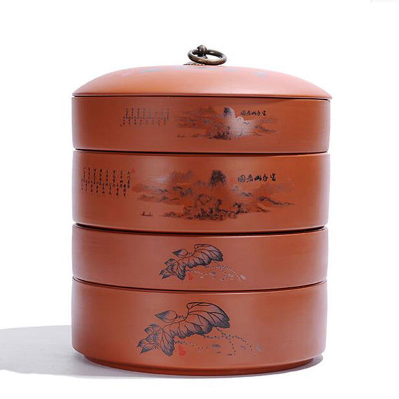 Ceramic tea caddy - Cupify