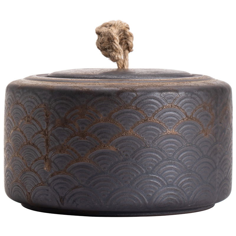 Gilt Iron Glazed Tea Pot Ceramic Airtight Pot Medium - Cupify