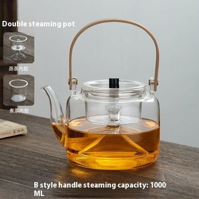 Glass Handled Tea Pot - Cupify