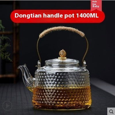 Glass Handled Tea Pot - Cupify