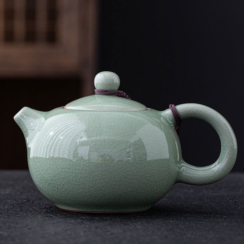 Glazed Ceramic Tea Pot - Cupify